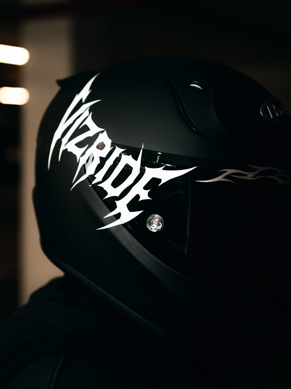 Vizride reflektierendes Helm Decor