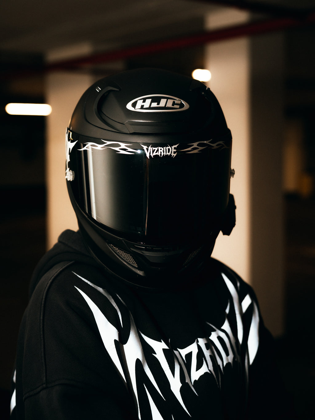Vizride reflektierendes Helm Decor